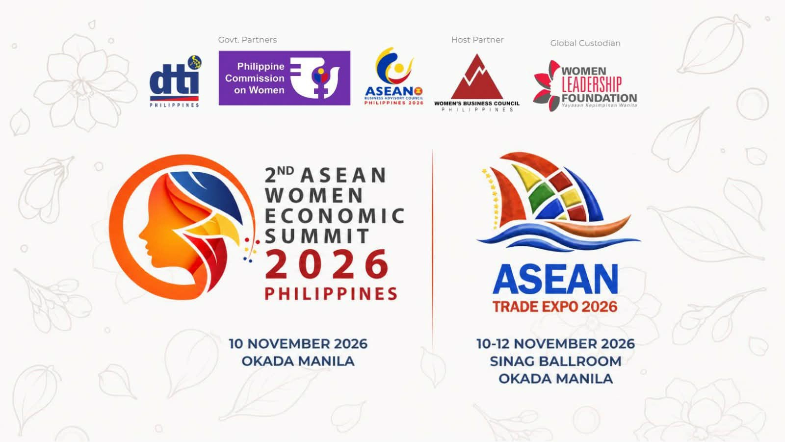 AWES ASEAN Trade Expo Poster 2026